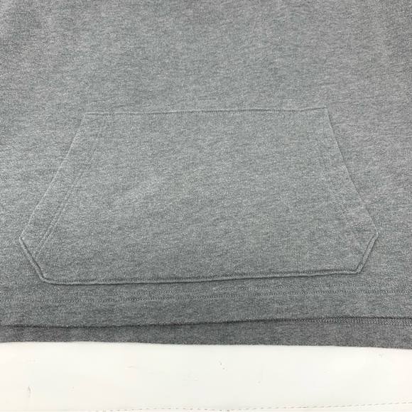 PINK Victoria's Secret Perfect Quarter Zip Sweatshirt Grey Logo Top Size M - Picture 7 of 9